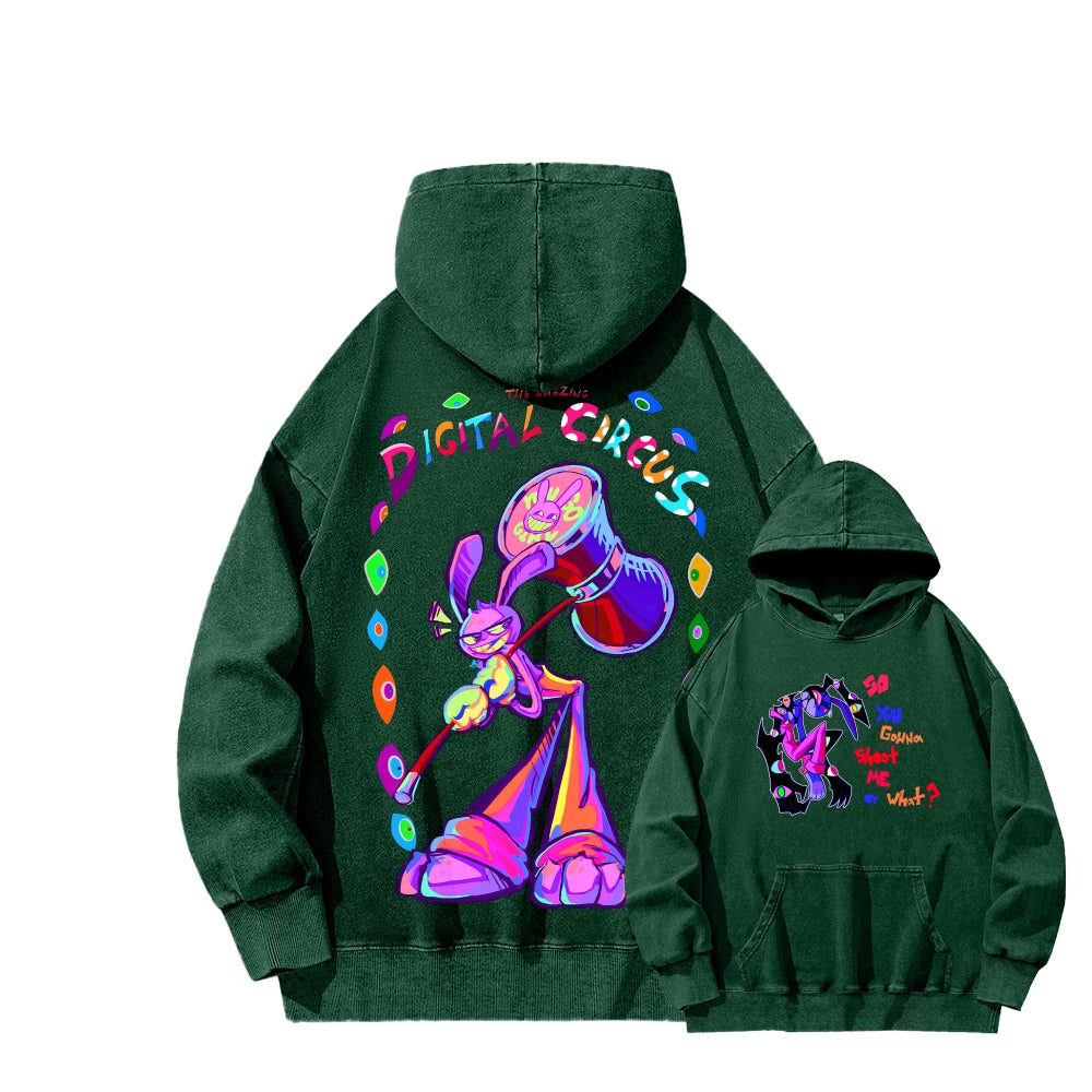 The Amazing Digital Circus circus Unisex Washed Hoodie 2601000777