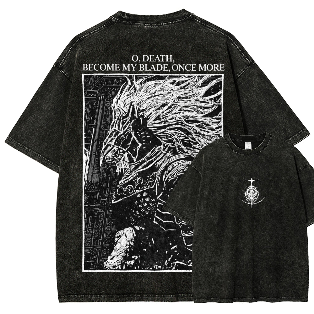 Dark Souls Unisex Fit Washed T-Shirt 2601001778