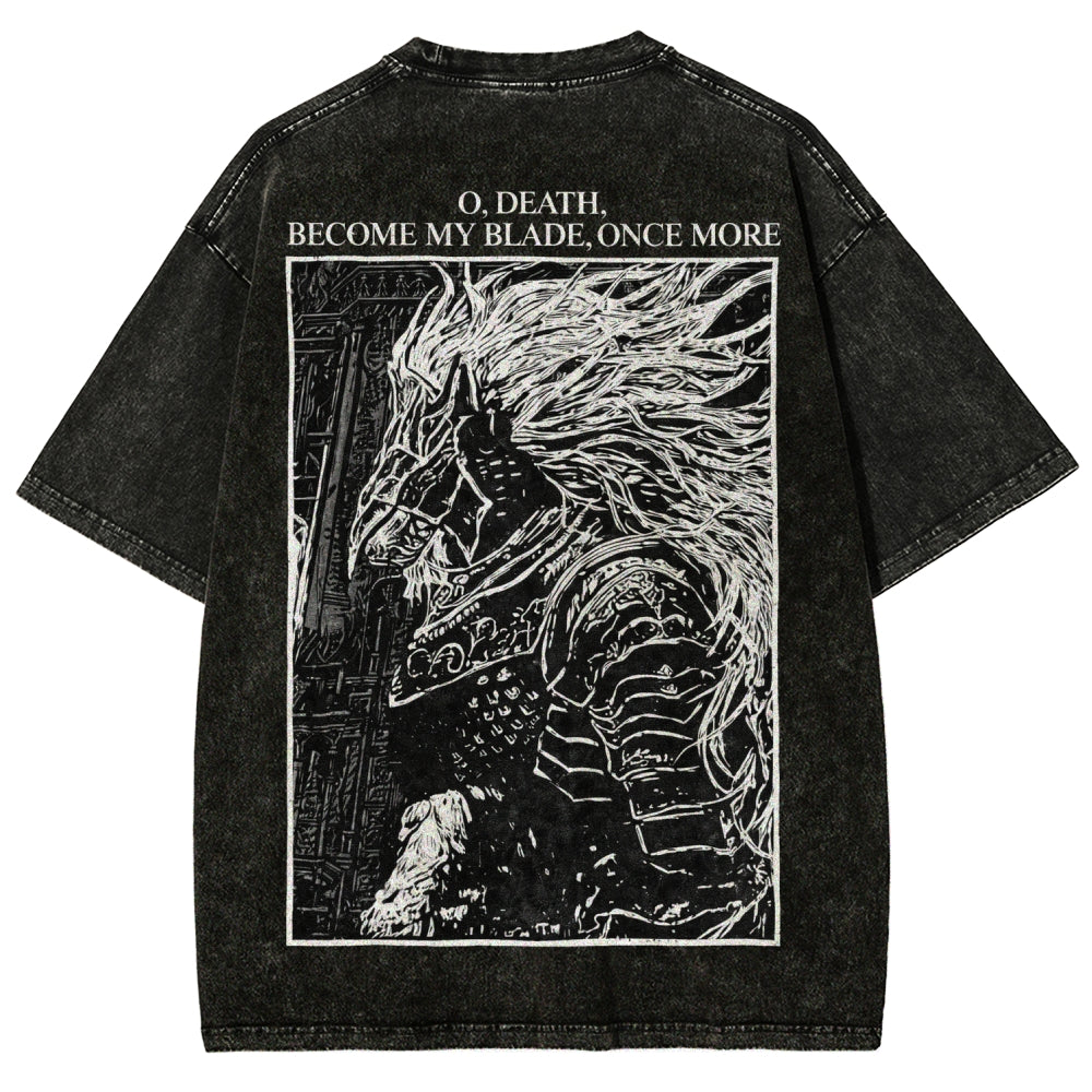 Dark Souls Unisex Fit Washed T-Shirt 2601001778