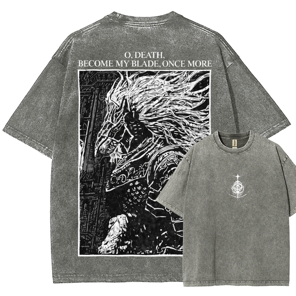 Dark Souls Unisex Fit Washed T-Shirt 2601001778