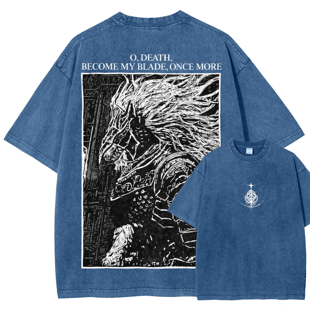 Dark Souls Unisex Fit Washed T-Shirt 2601001778