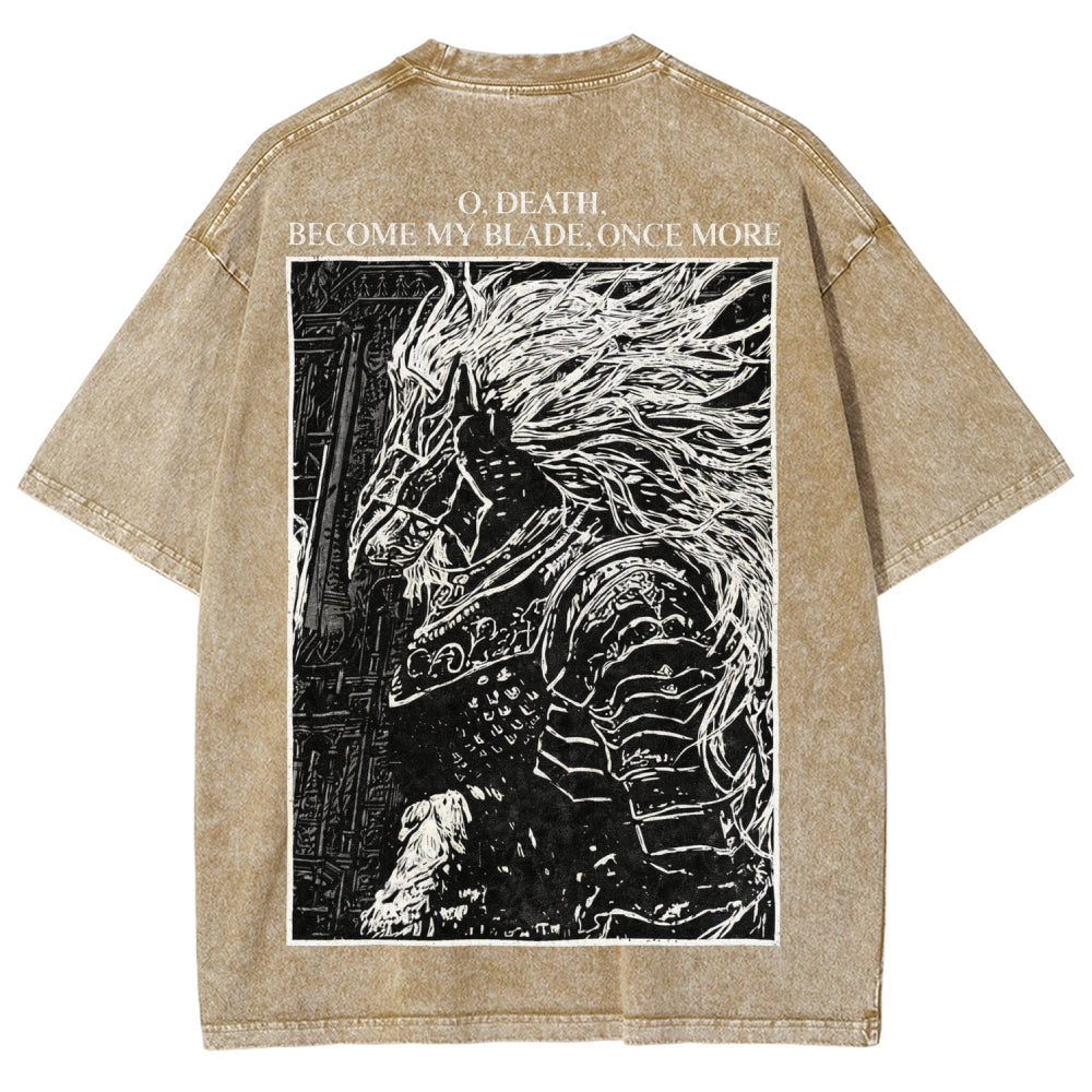 Dark Souls Unisex Fit Washed T-Shirt 2601001778