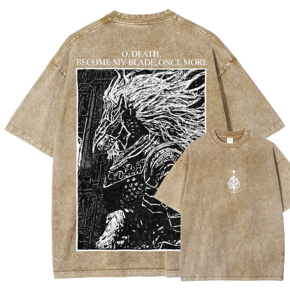 Dark Souls Unisex Fit Washed T-Shirt 2601001778