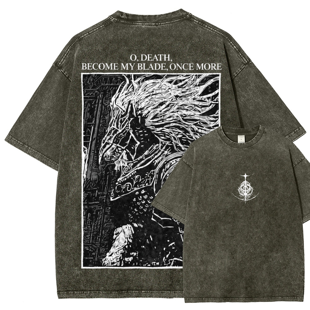 Dark Souls Unisex Fit Washed T-Shirt 2601001778
