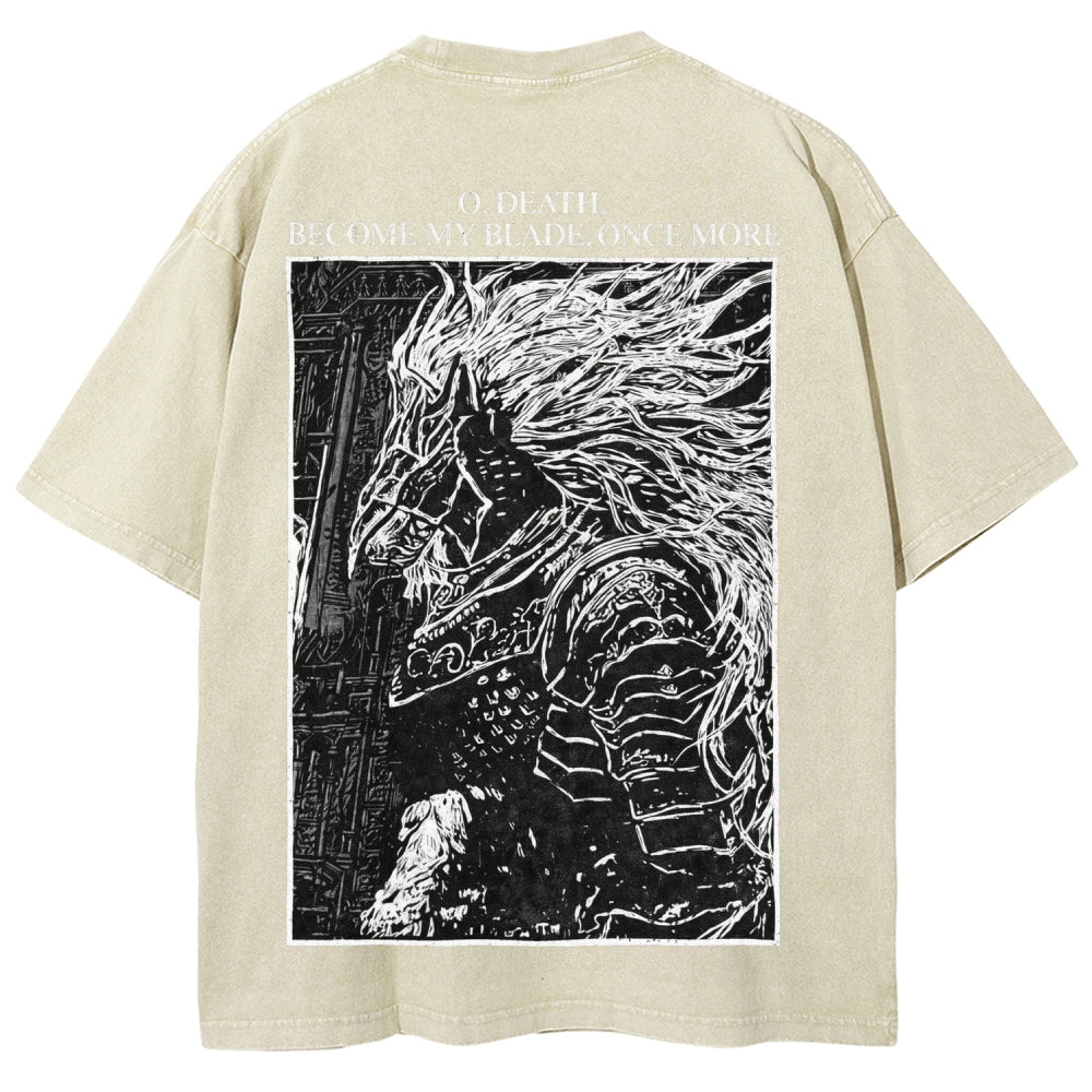 Dark Souls Unisex Fit Washed T-Shirt 2601001778