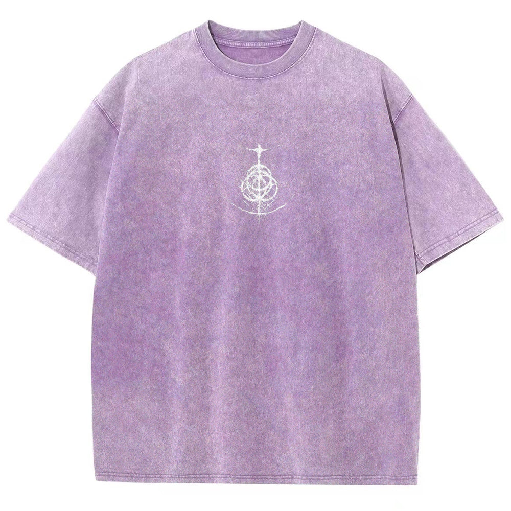 Dark Souls Unisex Fit Washed T-Shirt 2601001778