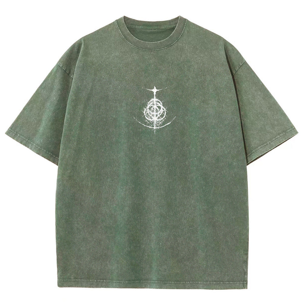 Dark Souls Unisex Fit Washed T-Shirt 2601001778