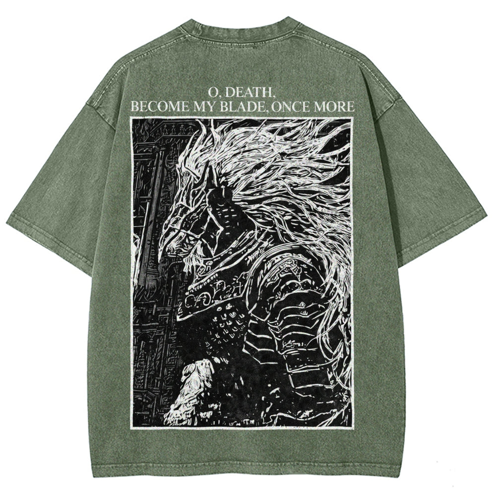 Dark Souls Unisex Fit Washed T-Shirt 2601001778