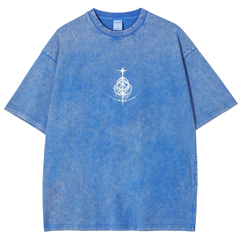 Dark Souls Unisex Fit Washed T-Shirt 2601001778