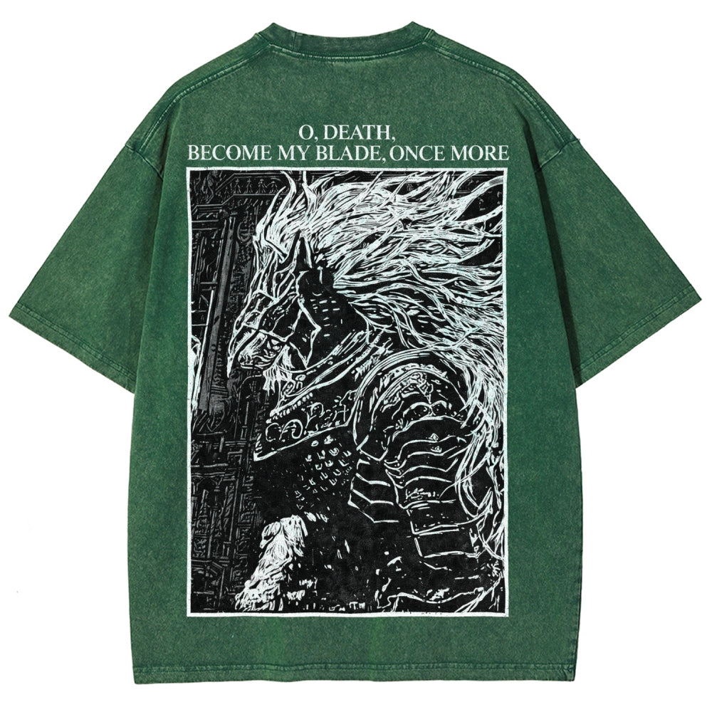 Dark Souls Unisex Fit Washed T-Shirt 2601001778