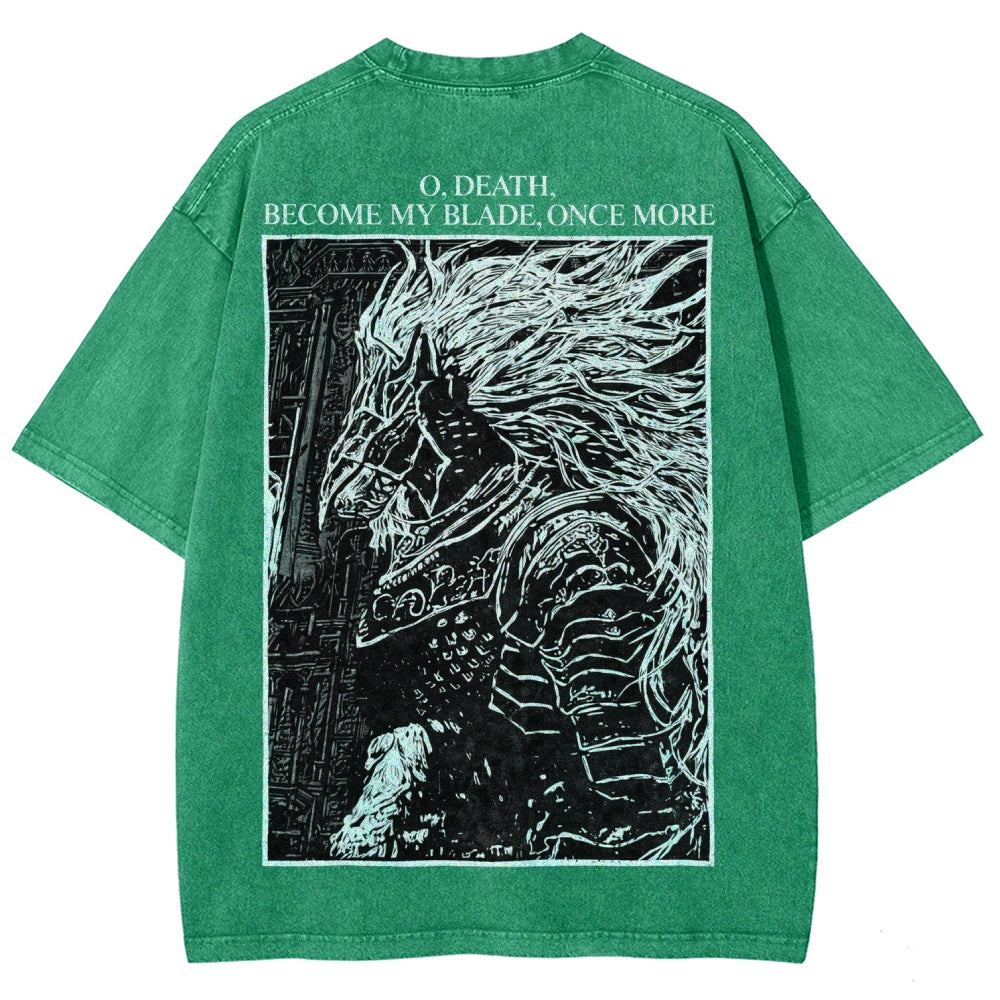 Dark Souls Unisex Fit Washed T-Shirt 2601001778