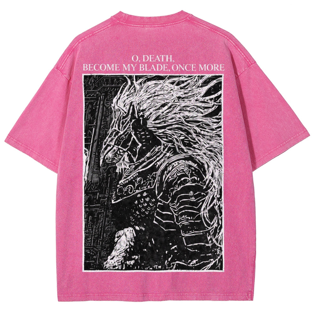 Dark Souls Unisex Fit Washed T-Shirt 2601001778
