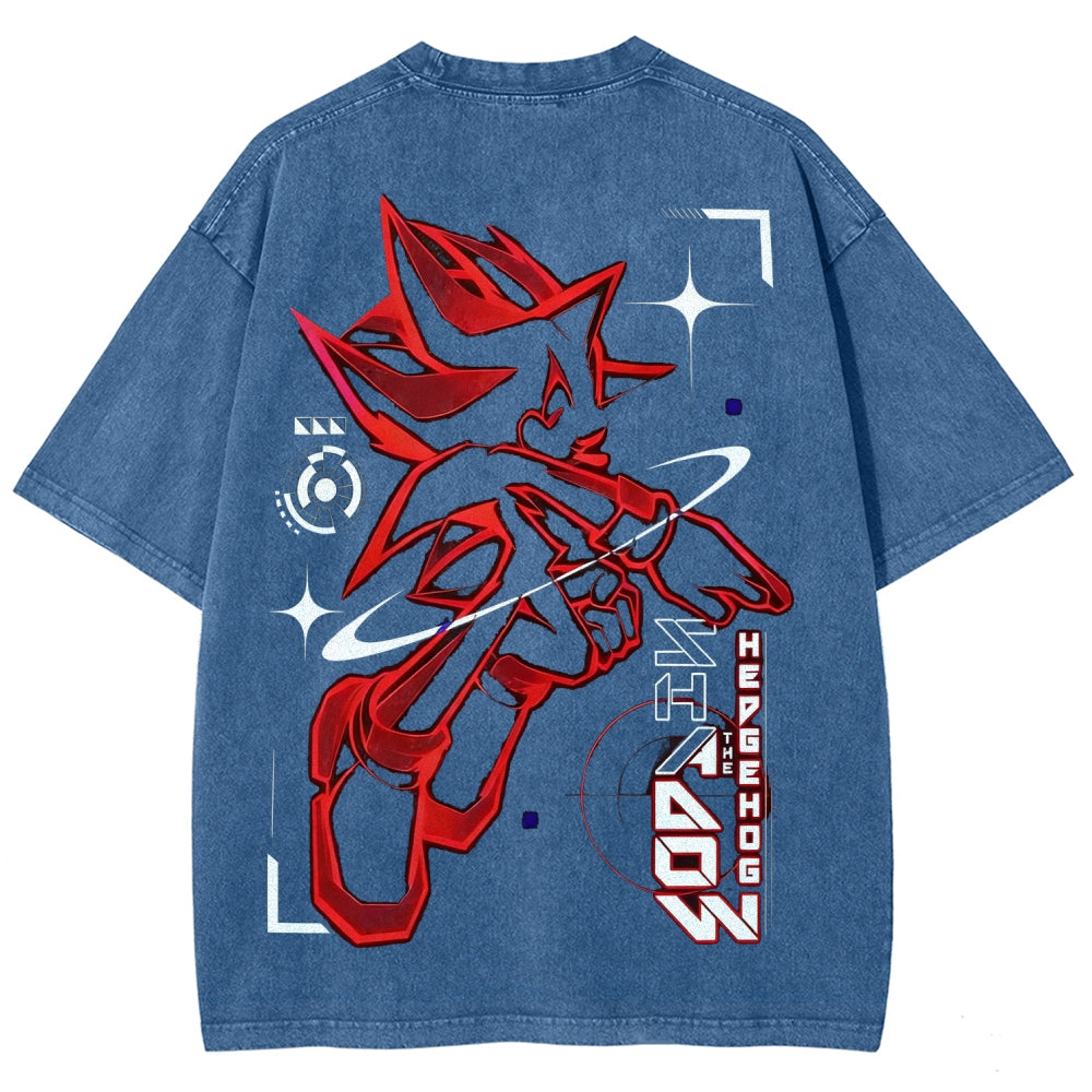 Sonic Unisex Fit Washed T-Shirt 2601002180