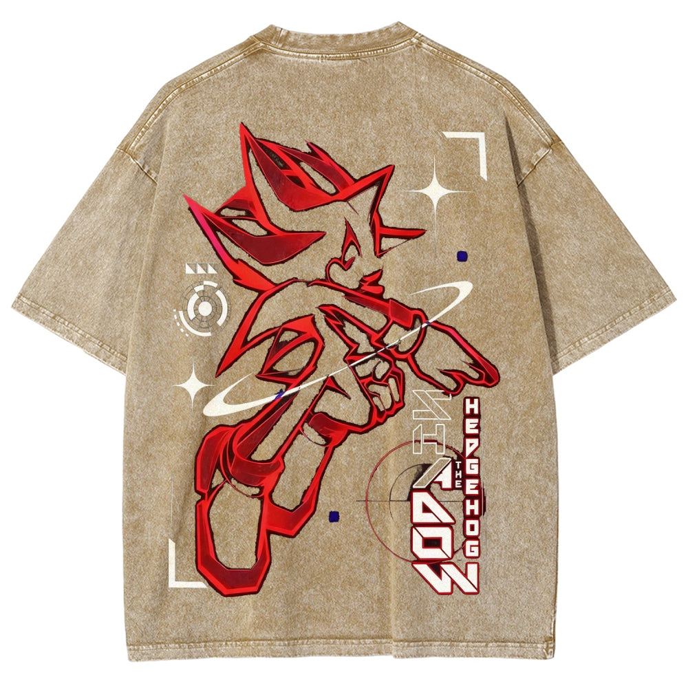Sonic Unisex Fit Washed T-Shirt 2601002180
