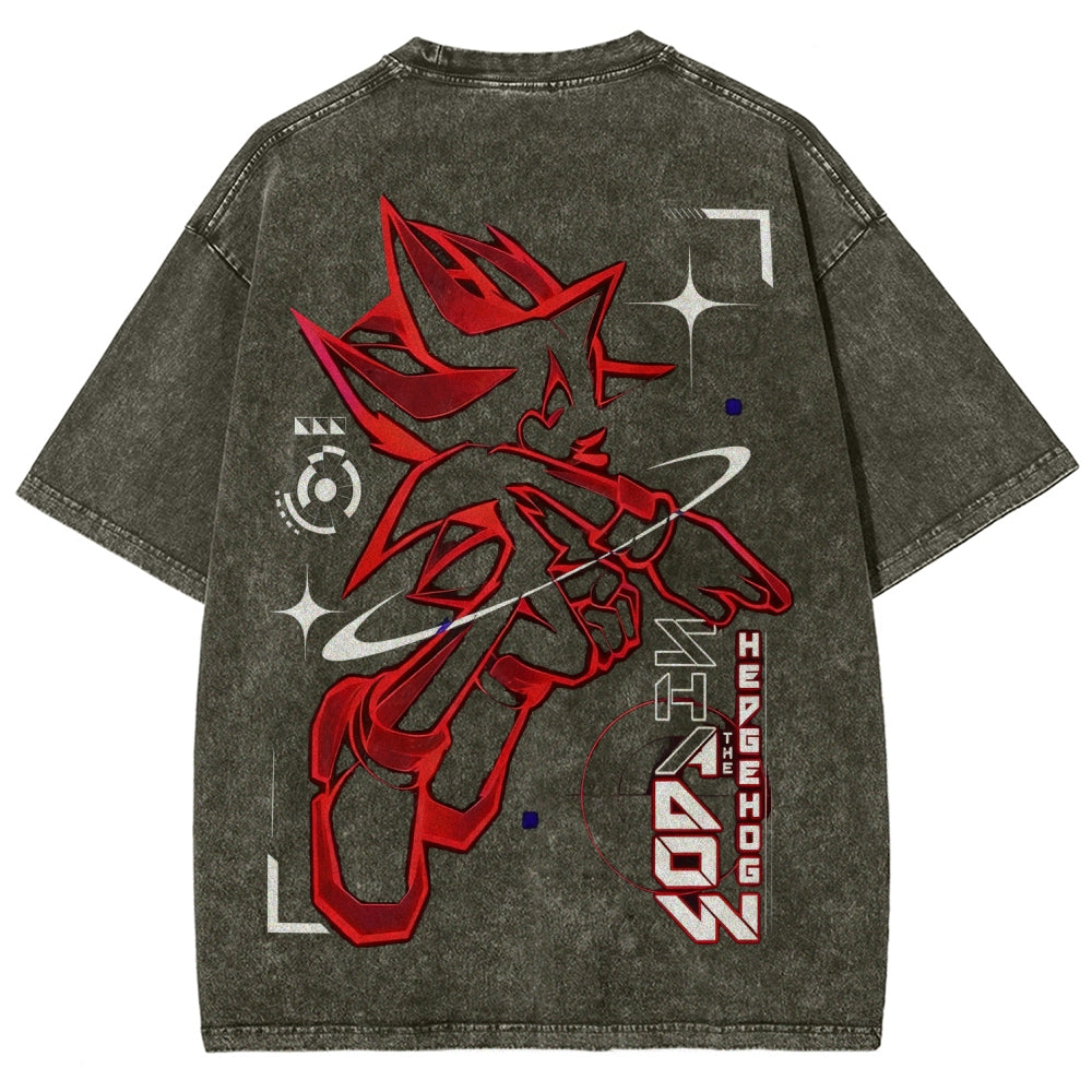 Sonic Unisex Fit Washed T-Shirt 2601002180