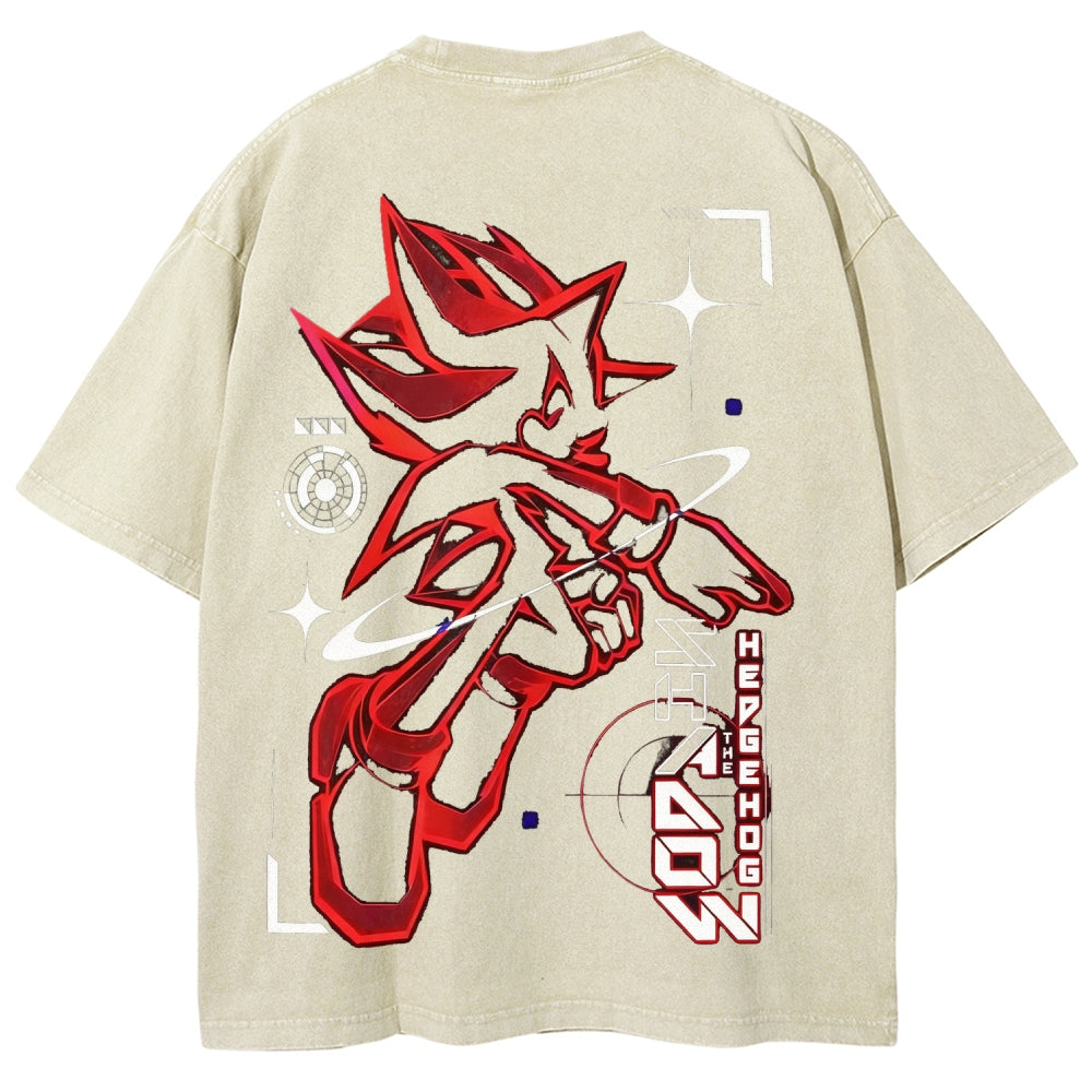 Sonic Unisex Fit Washed T-Shirt 2601002180