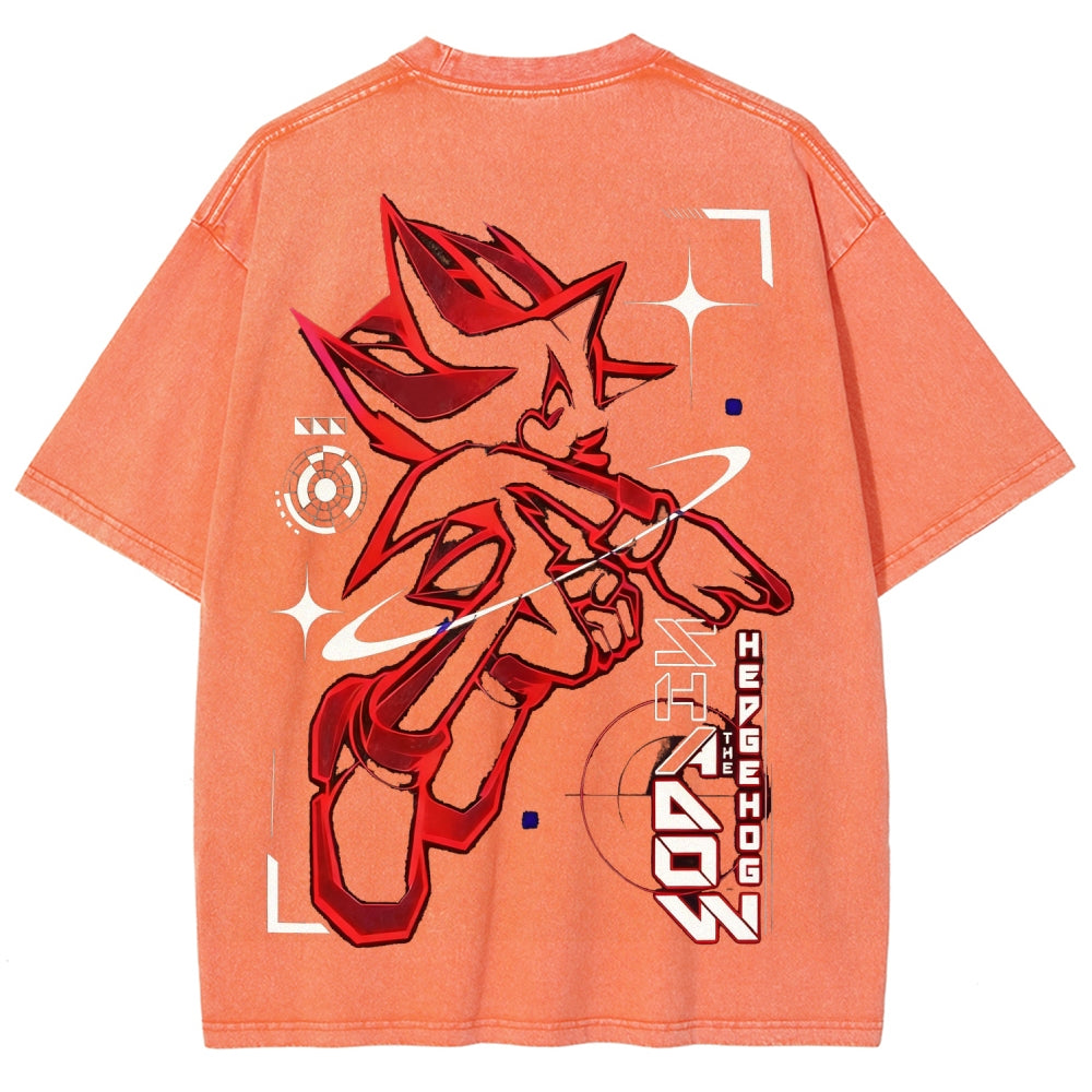 Sonic Unisex Fit Washed T-Shirt 2601002180