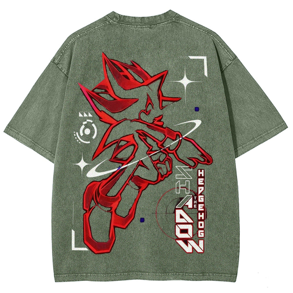 Sonic Unisex Fit Washed T-Shirt 2601002180