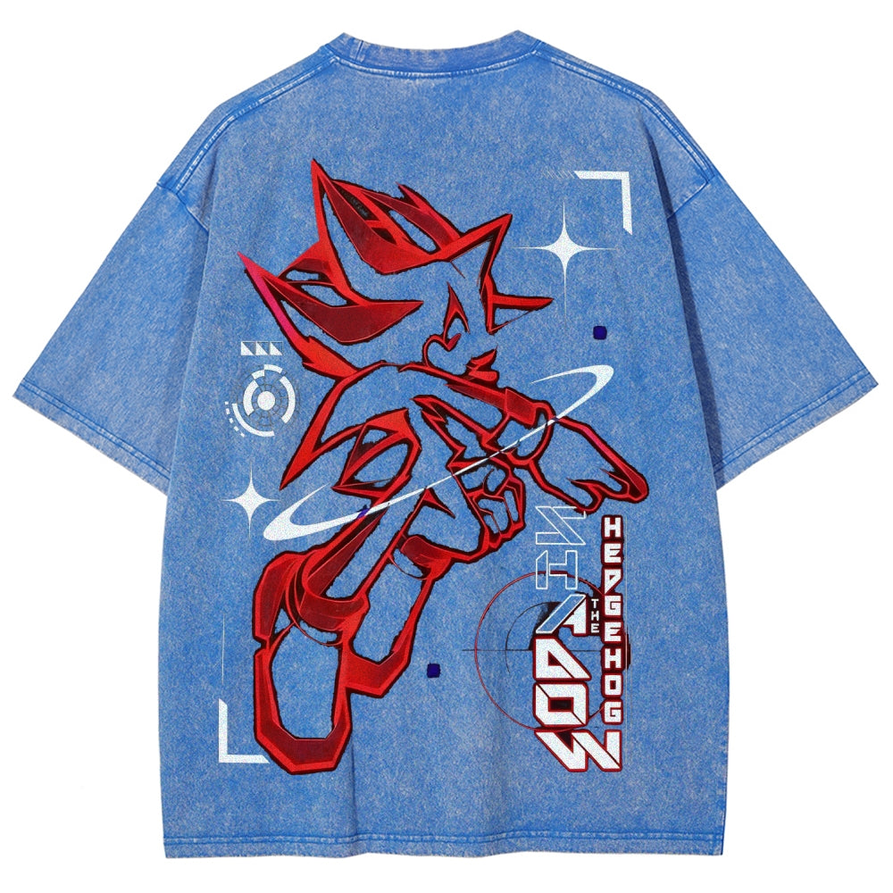 Sonic Unisex Fit Washed T-Shirt 2601002180