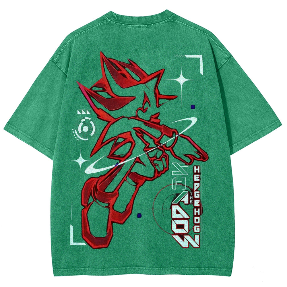 Sonic Unisex Fit Washed T-Shirt 2601002180