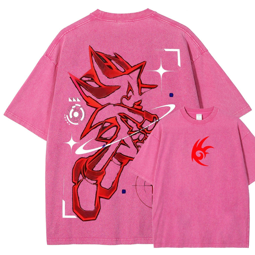 Sonic Unisex Fit Washed T-Shirt 2601002180