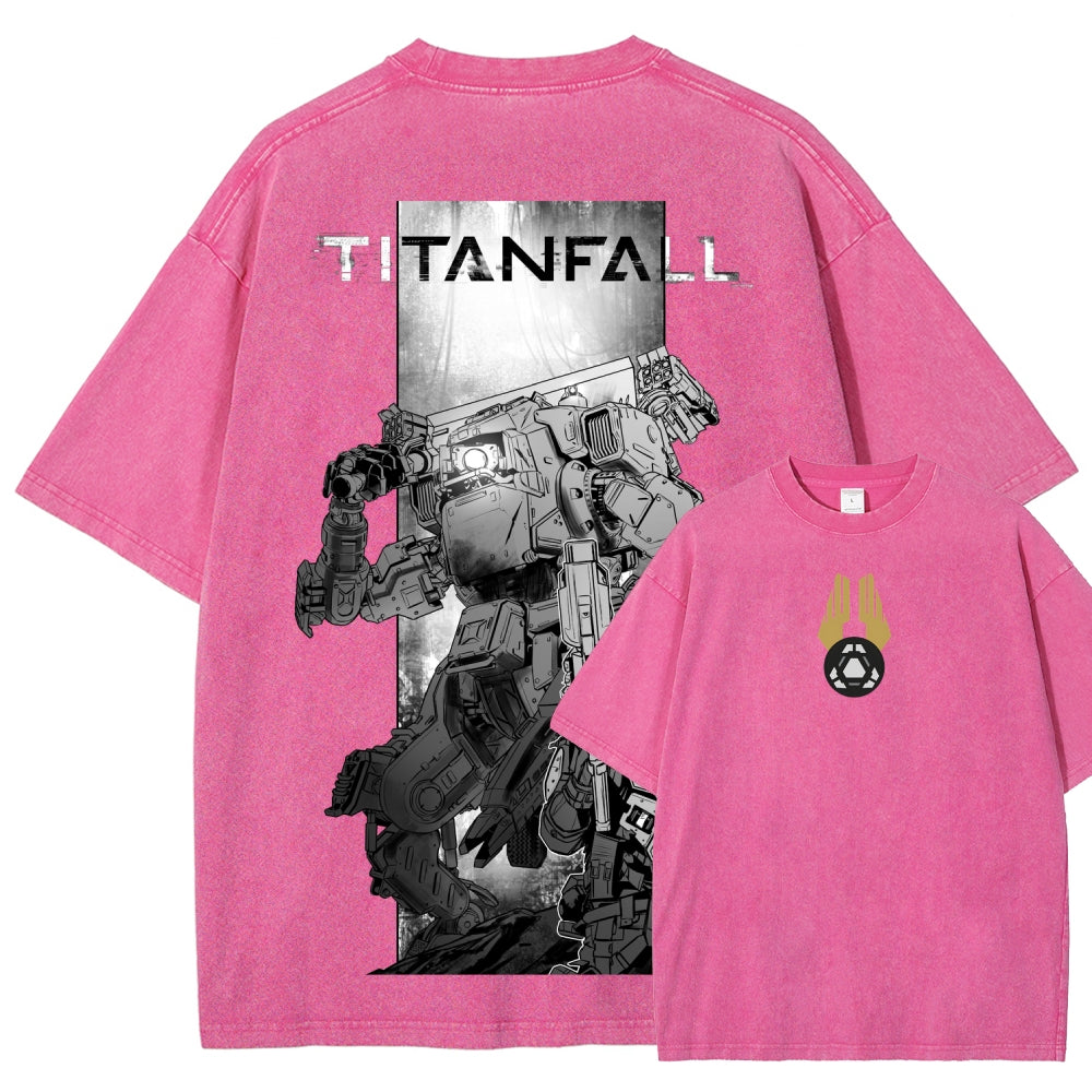 TITANFALL Unisex Fit Washed T-Shirt 2601002944