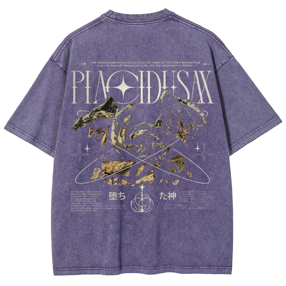 Dark Souls   Unisex Fit Washed T-Shirt 2601005297