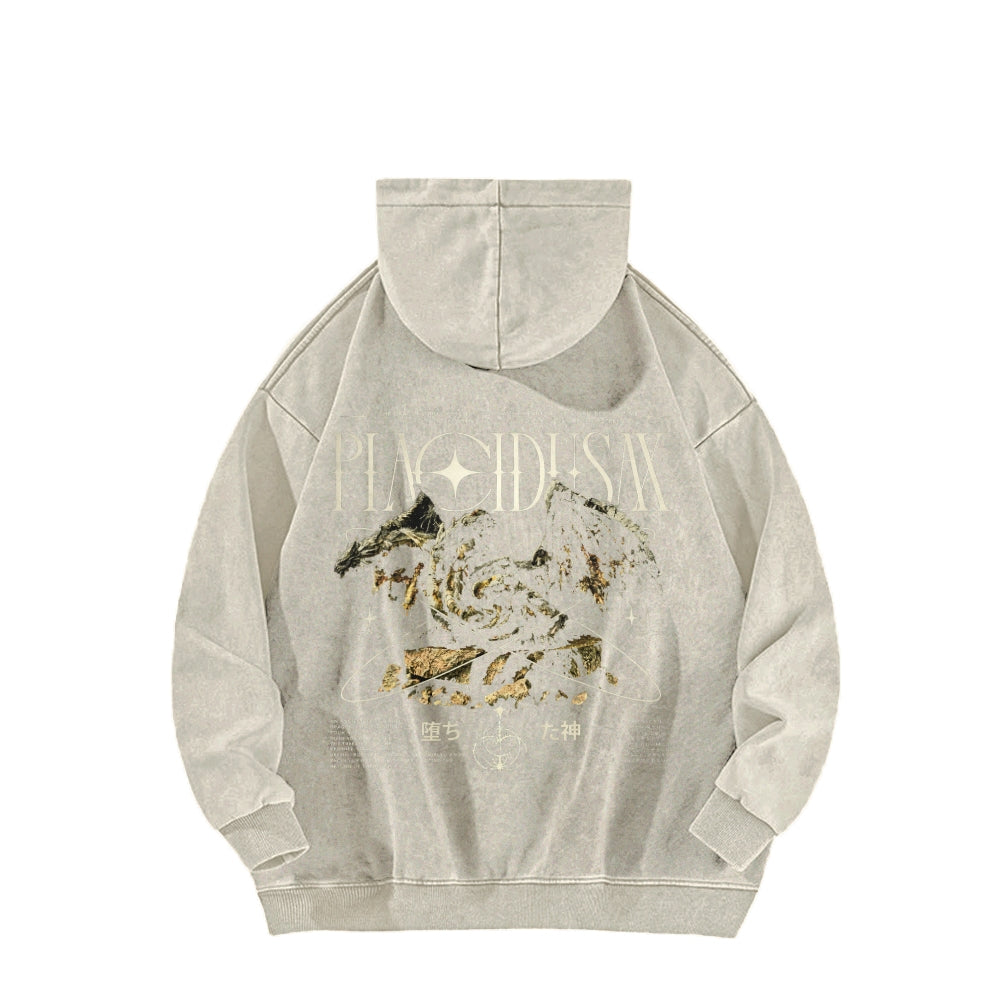 Dark Souls   Unisex Washed Hoodie 2601005339