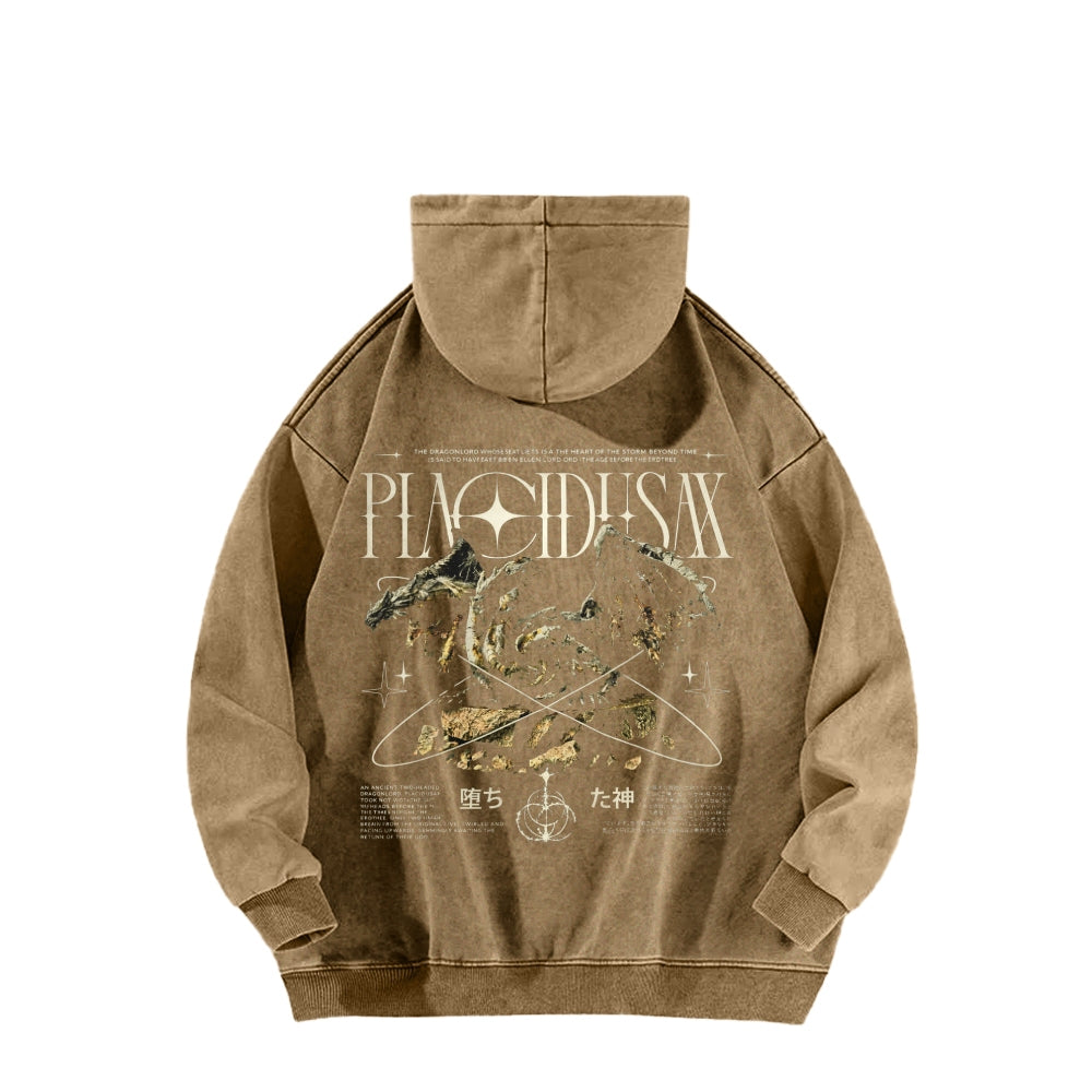 Dark Souls   Unisex Washed Hoodie 2601005339