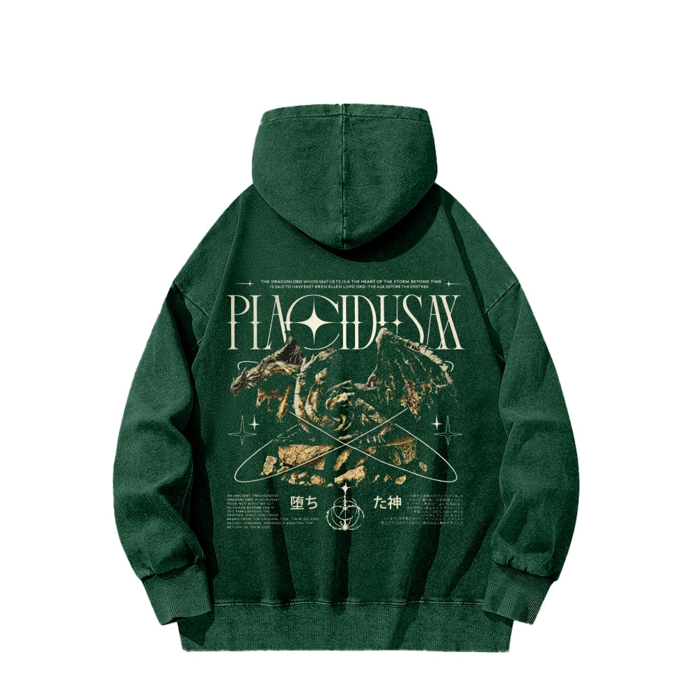Dark Souls   Unisex Washed Hoodie 2601005339