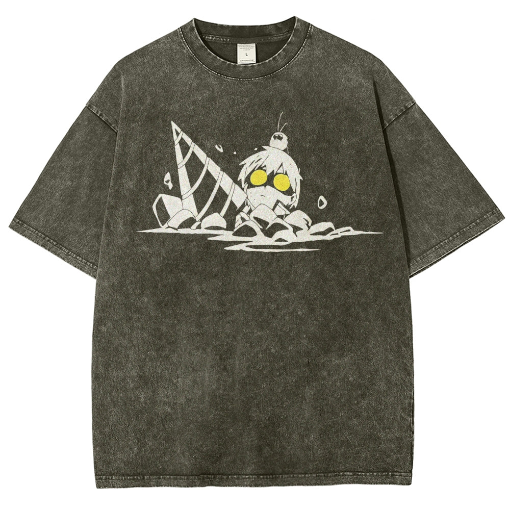 Gurren lagann Tengen Toppa Unisex Fit Washed T-Shirt 2601005719