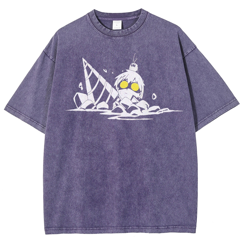 Gurren lagann Tengen Toppa Unisex Fit Washed T-Shirt 2601005719