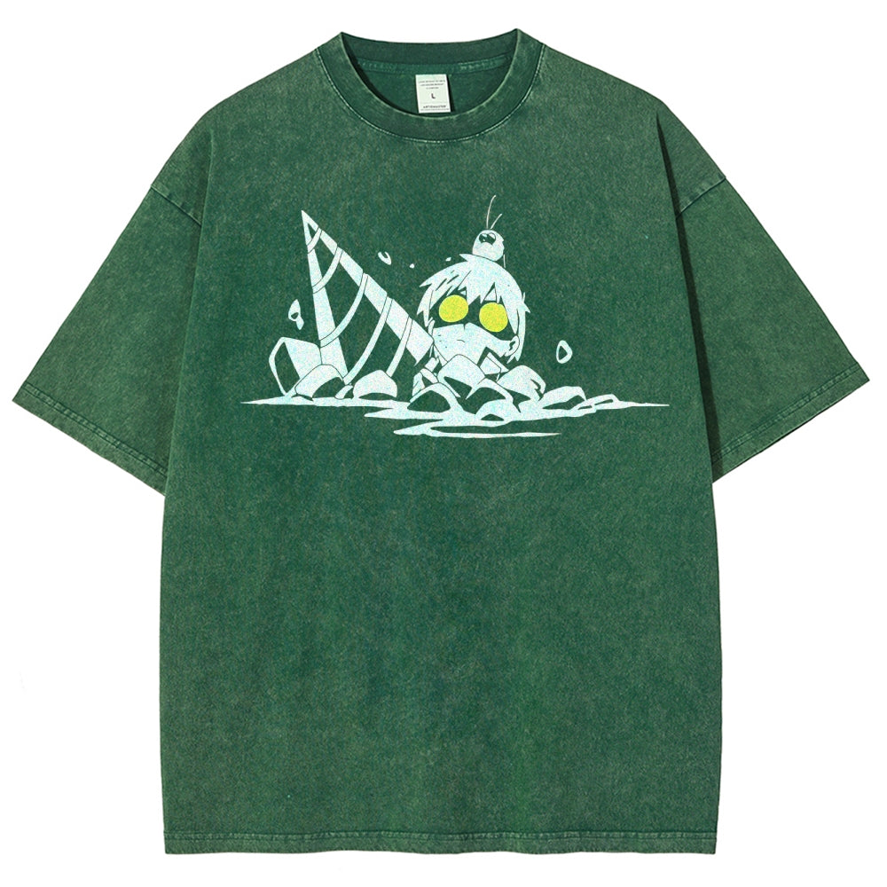 Gurren lagann Tengen Toppa Unisex Fit Washed T-Shirt 2601005719