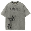 Frieren Unisex Fit Washed T-Shirt 2601005974