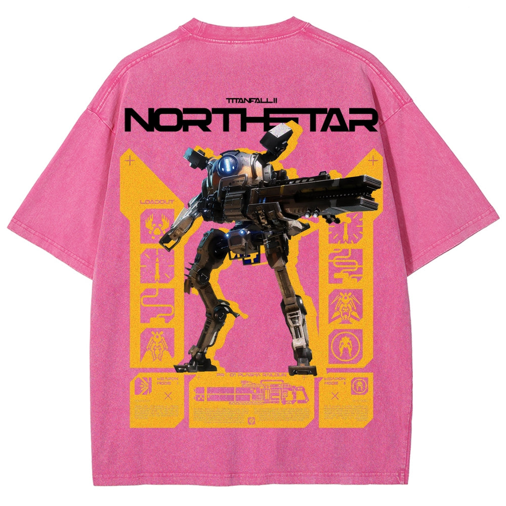TITANFALL Unisex Fit Washed T-Shirt 2601007882