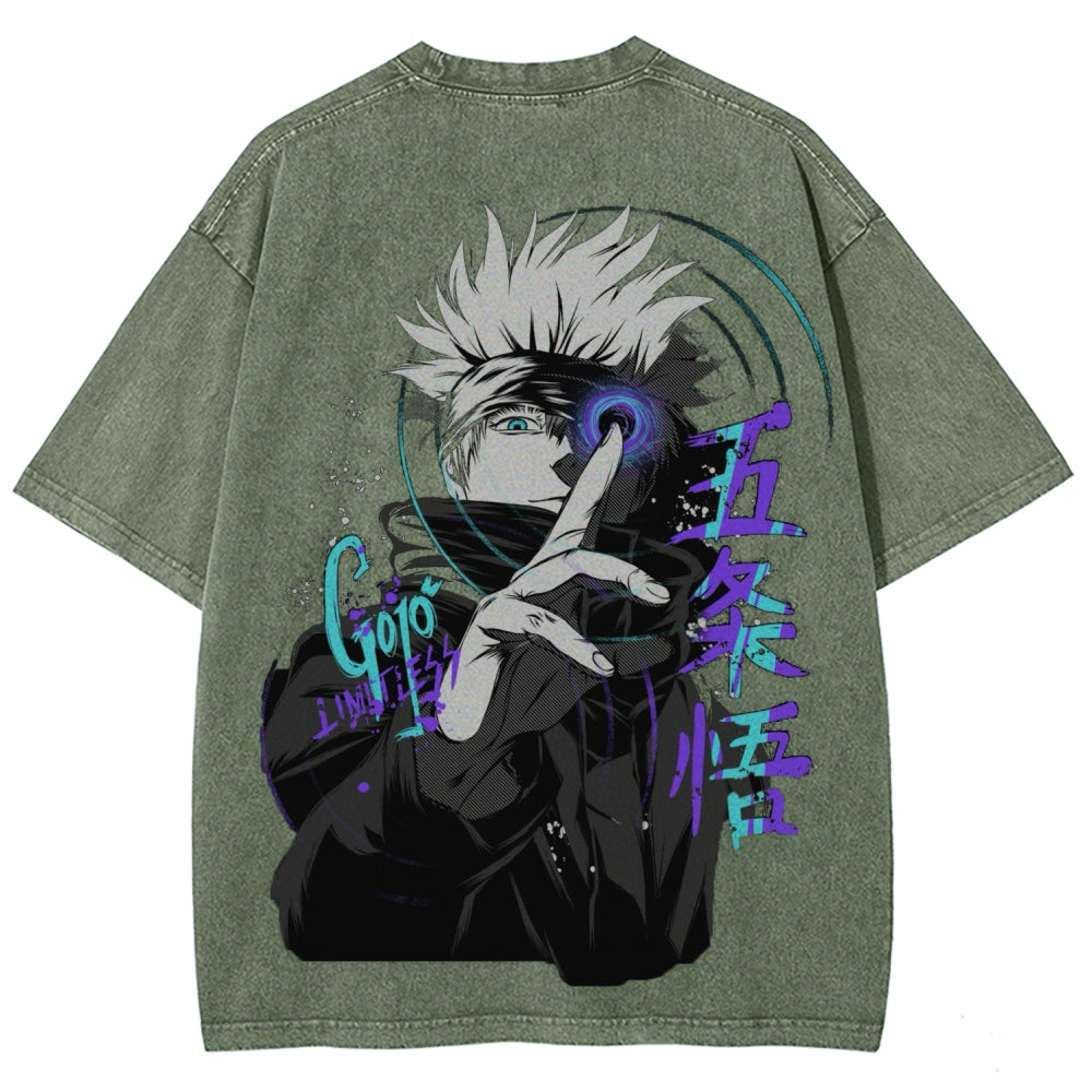 Jujutsu Kaisen Unisex Fit Washed T-Shirt 2601008081