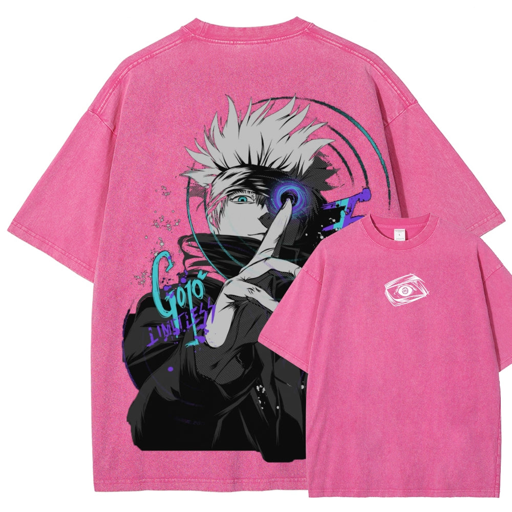 Jujutsu Kaisen Unisex Fit Washed T-Shirt 2601008081
