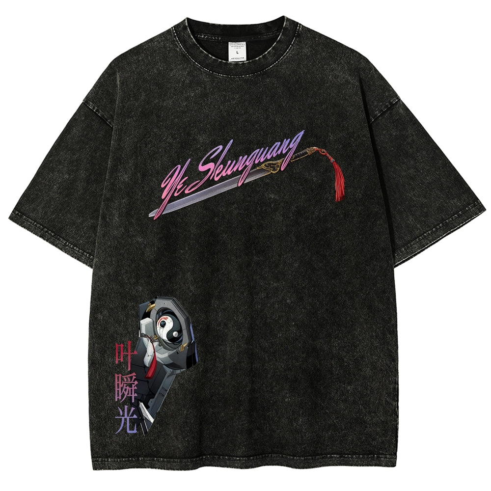 Zenless Zone Zero Unisex Fit Washed T-Shirt 2601008768