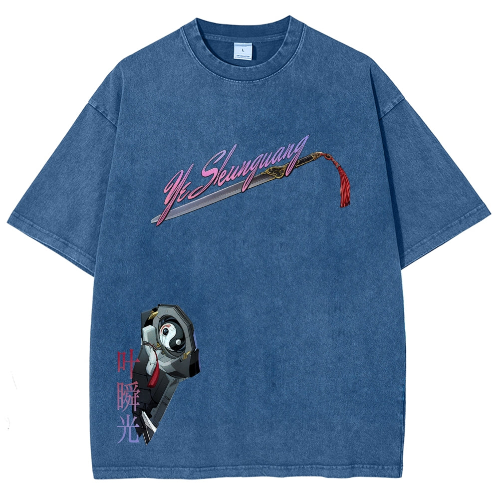 Zenless Zone Zero Unisex Fit Washed T-Shirt 2601008768
