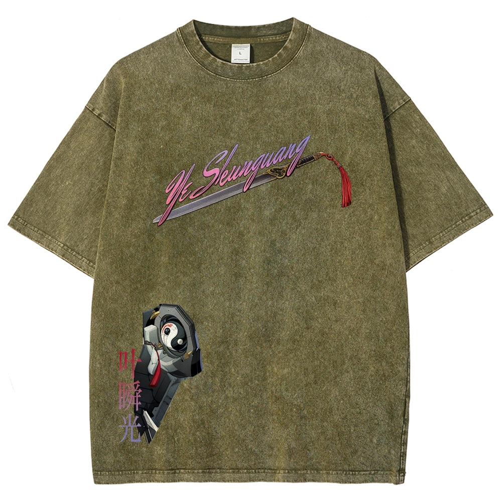 Zenless Zone Zero Unisex Fit Washed T-Shirt 2601008768