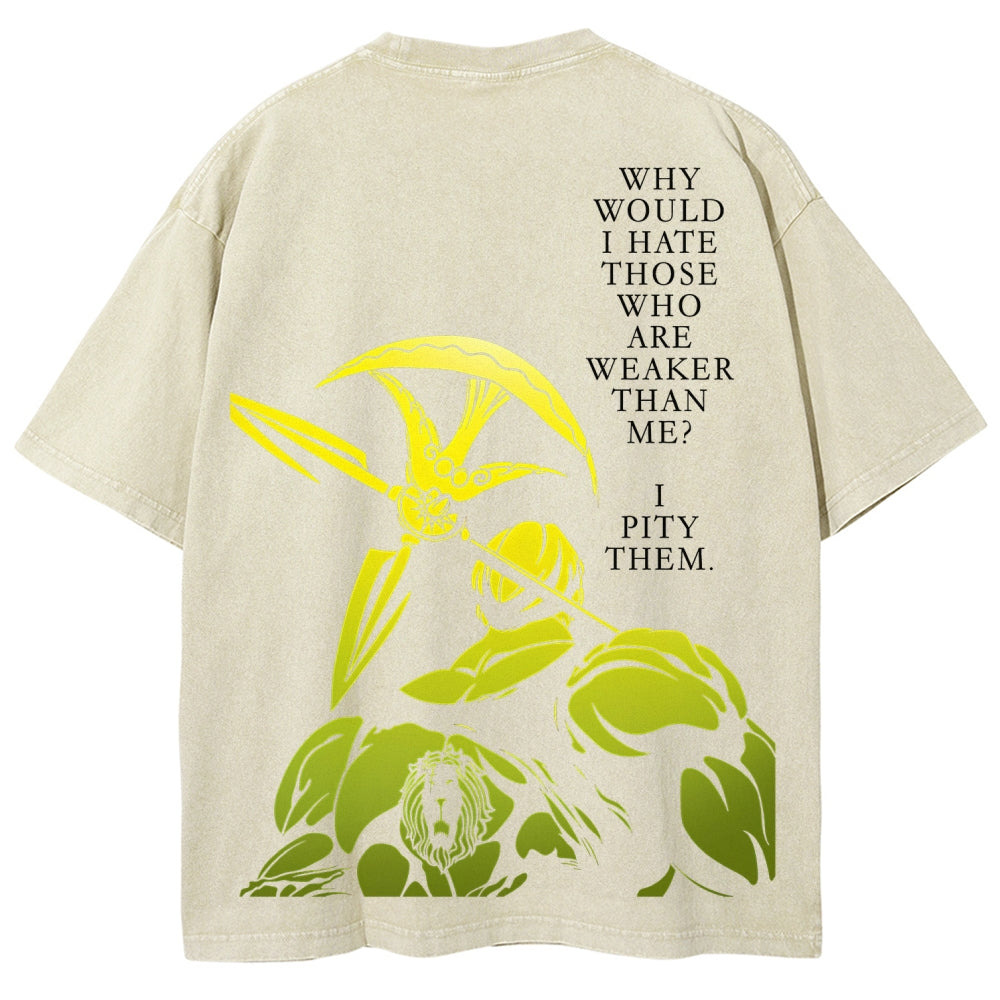 Seven Deadly Sins Unisex Fit Washed T-Shirt 2601009554