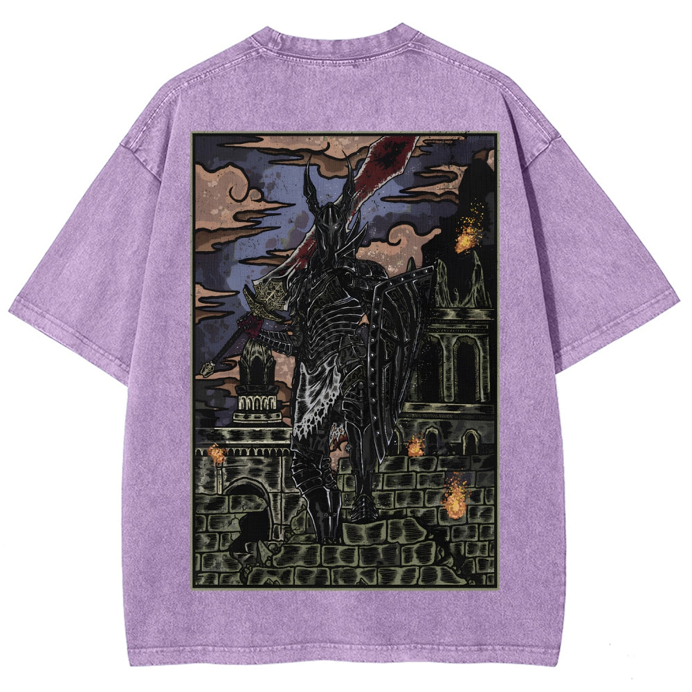 Dark Souls Unisex Fit Washed T-Shirt 2601009900