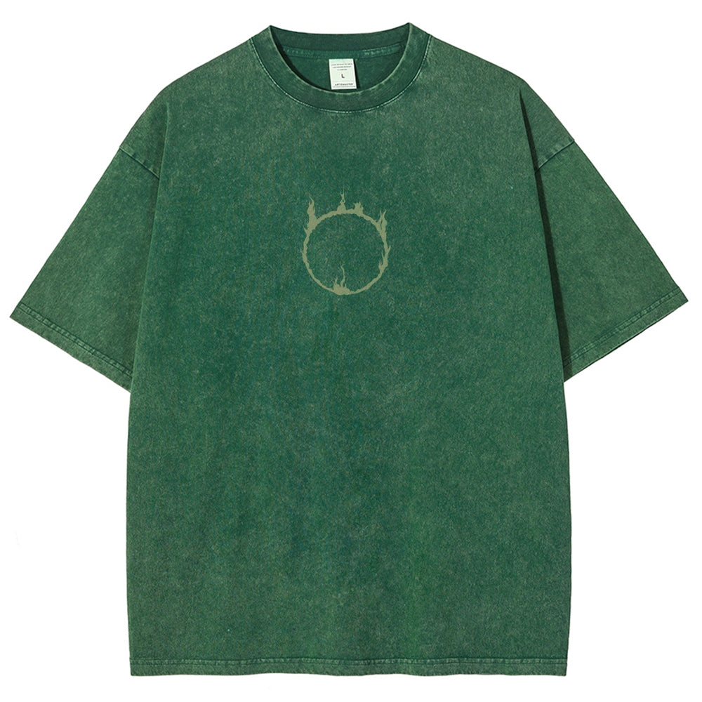 Dark Souls Unisex Fit Washed T-Shirt 2601009900