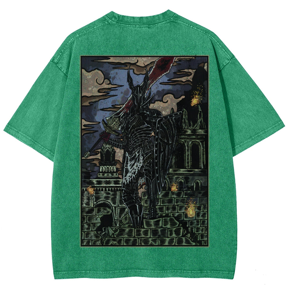 Dark Souls Unisex Fit Washed T-Shirt 2601009900