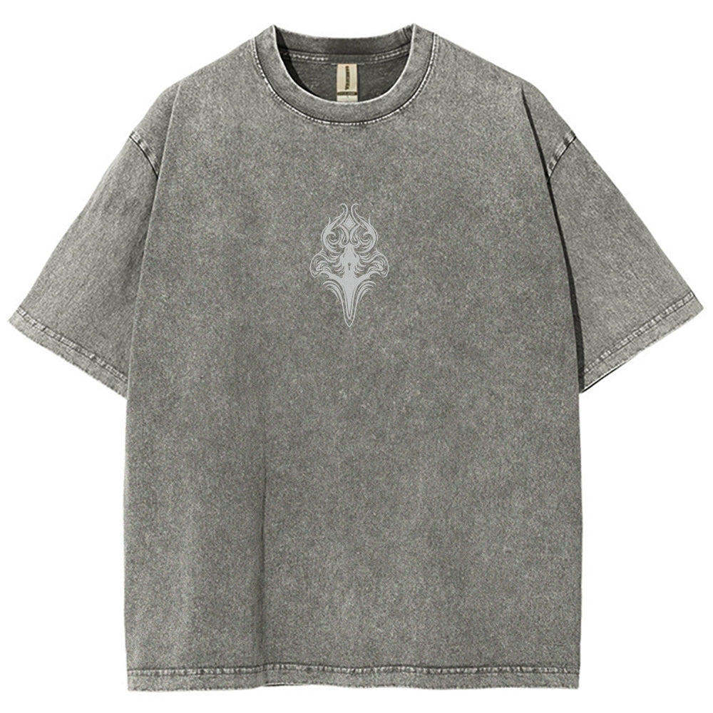 Dark Souls Unisex Fit Washed T-Shirt 2601009916