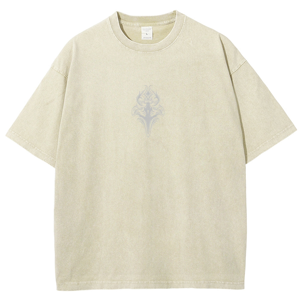Dark Souls Unisex Fit Washed T-Shirt 2601009916