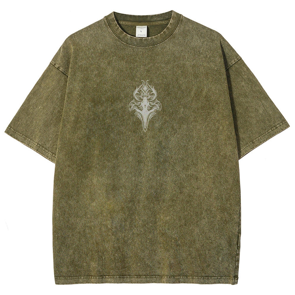 Dark Souls Unisex Fit Washed T-Shirt 2601009916