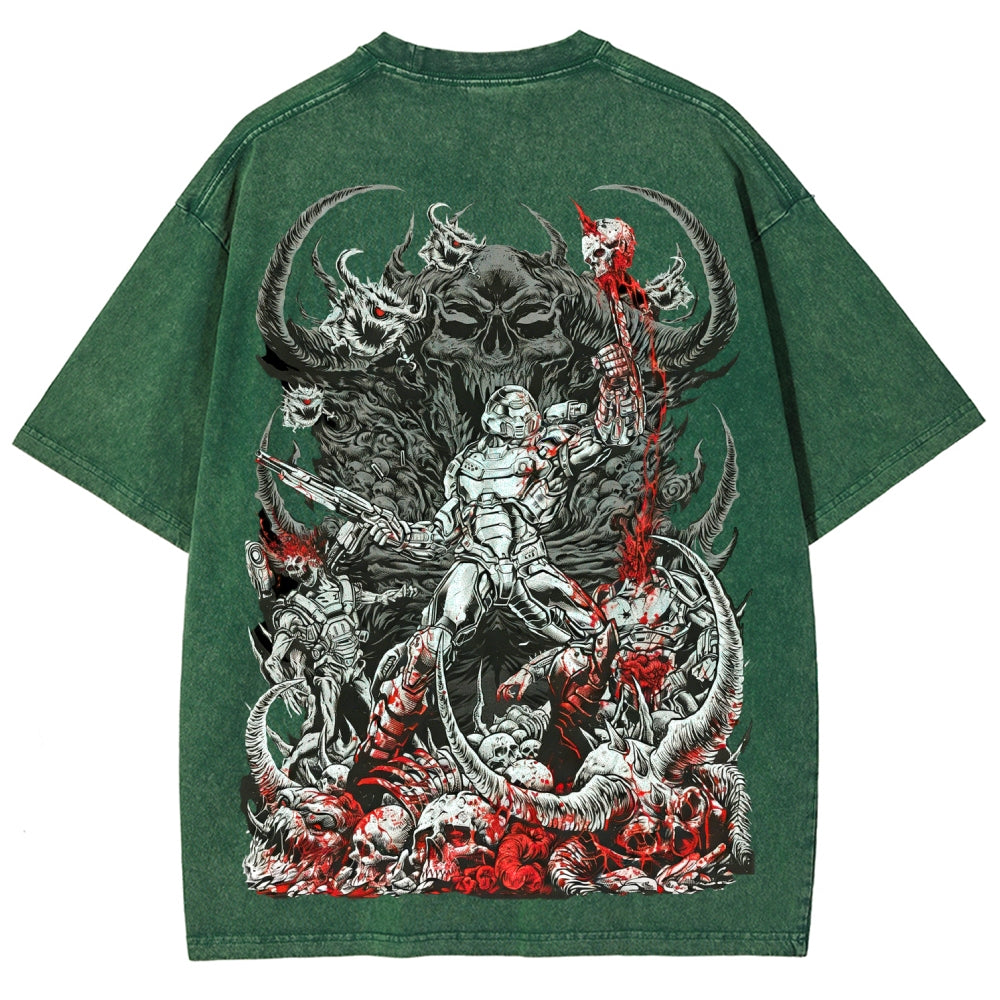 DOOM Unisex Fit Washed T-Shirt 2601010122
