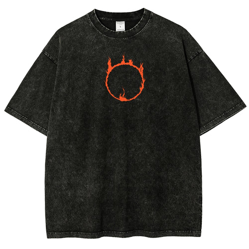 Dark Souls Unisex Fit Washed T-Shirt 2601010379