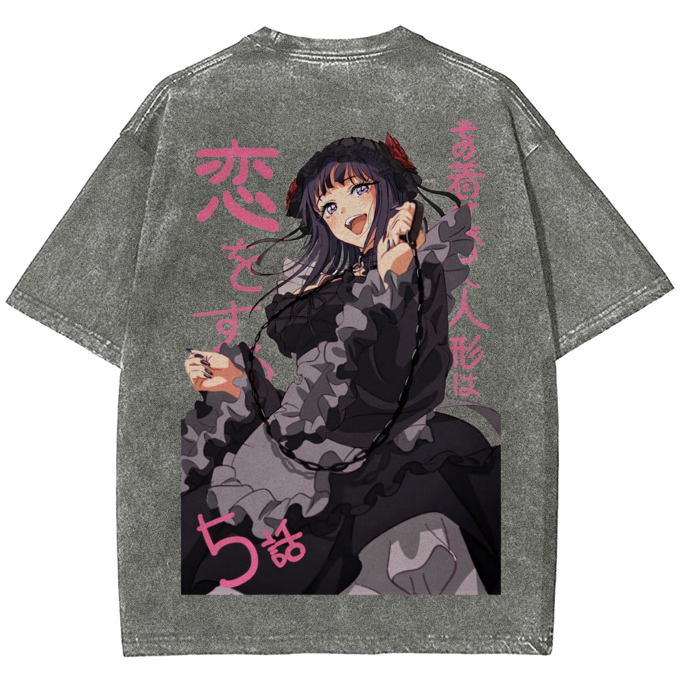 Kitagawa Unisex Fit Washed T-Shirt 2601011643